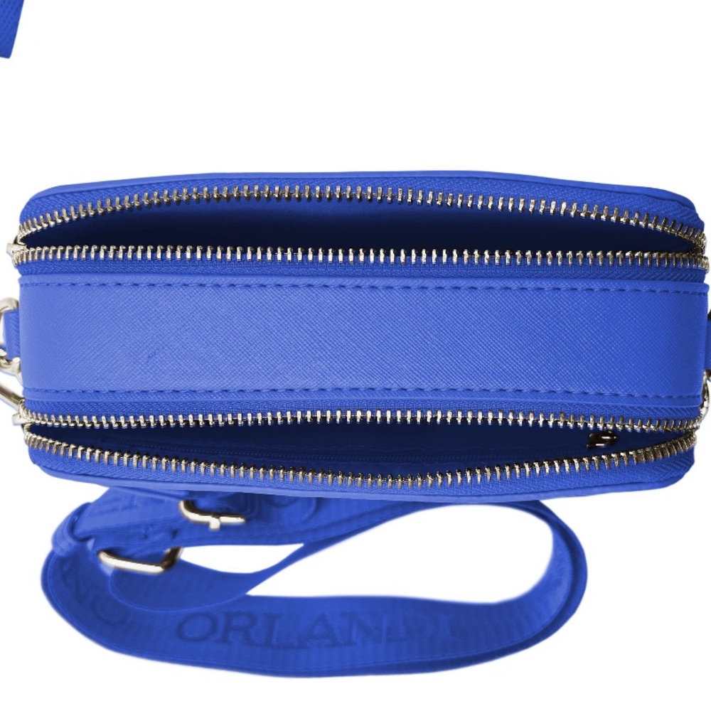Valentino Orlandi 🆕 with tags blue camera bag - Picture 3 of 5